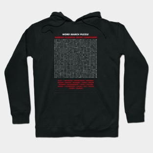 Word search puzzle "Famous Classical Music Composer" Hoodie